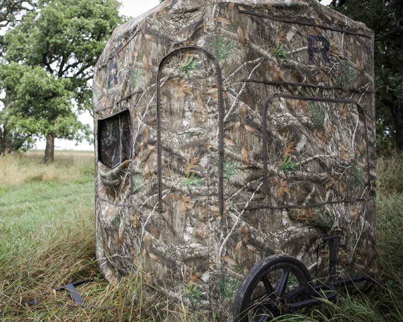 soft-sided hunting blind