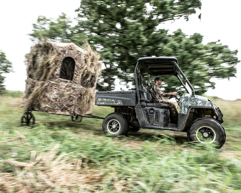 easy to move soft sided hunting blind